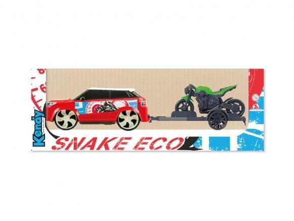 Carrinho de Brinquedo Infantil Snake Eco com Moto Kendy